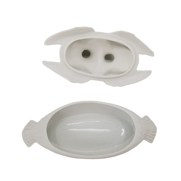 White Dove Love Birds Trinket Dish by Andrea Sadek - Picture 5 of 10